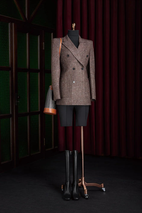 Brown Tweed Blazer