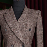 Brown Tweed Blazer