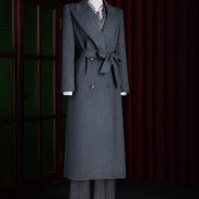 Dark Grey Long Over Coat