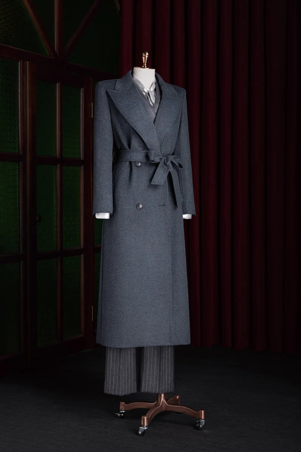 Dark Grey Long Over Coat