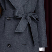 Dark Grey Long Over Coat