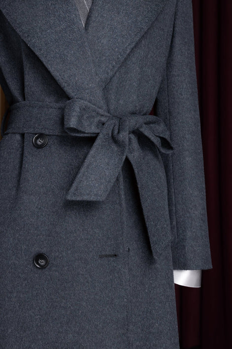 Dark Grey Long Over Coat