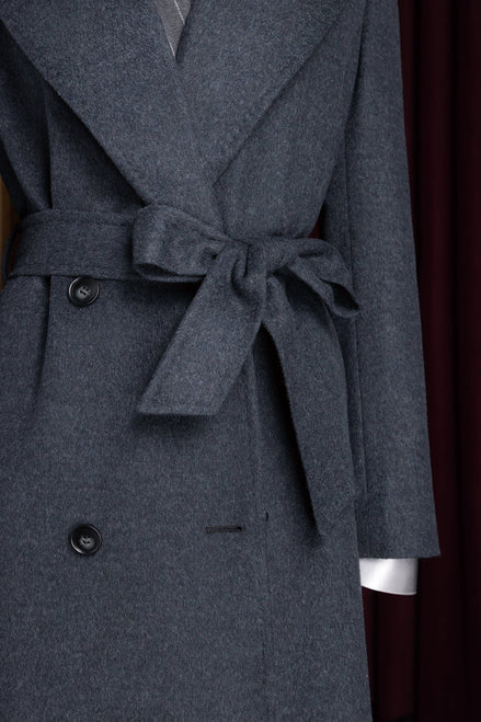 Dark Grey Long Over Coat