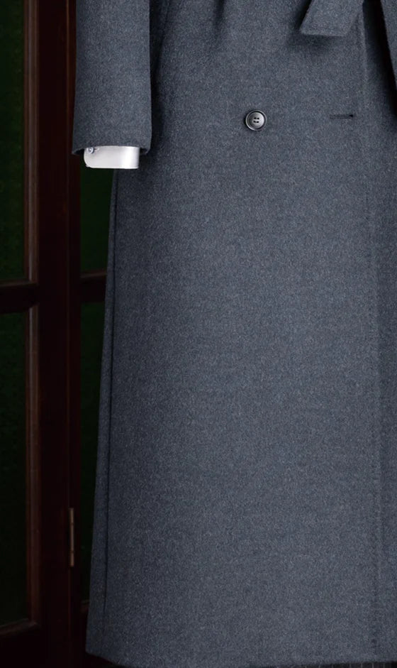 Dark Grey Long Over Coat