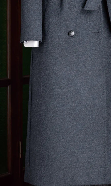 Dark Grey Long Over Coat