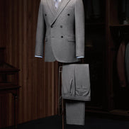 Double-Breasted Wool Suit