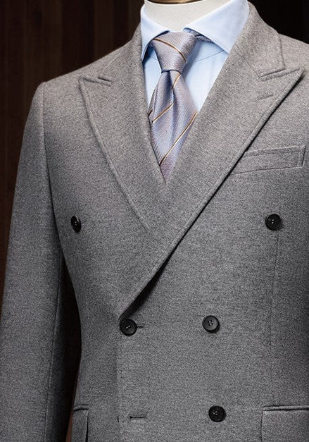 Double-Breasted Wool Suit