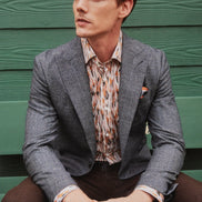 Grey Modern Elegance Blazer