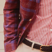 Red & Blue Checked Suit