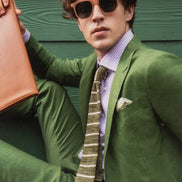 Vibrant Green Suit